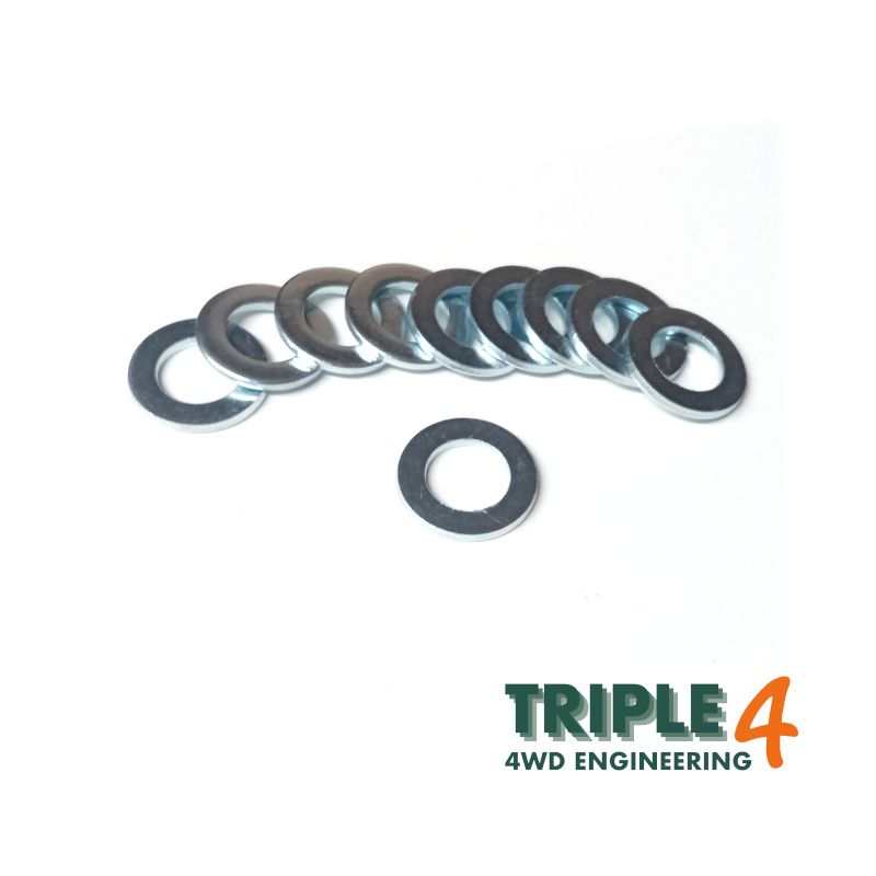 Land Rover M14 Plain Washer x10 WA114001L