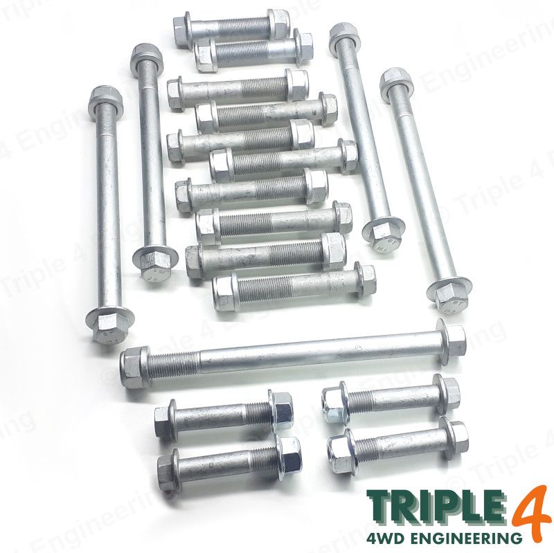 Land Rover Discovery 2 Complete Suspension Bolt Kit inc Watts Linkage