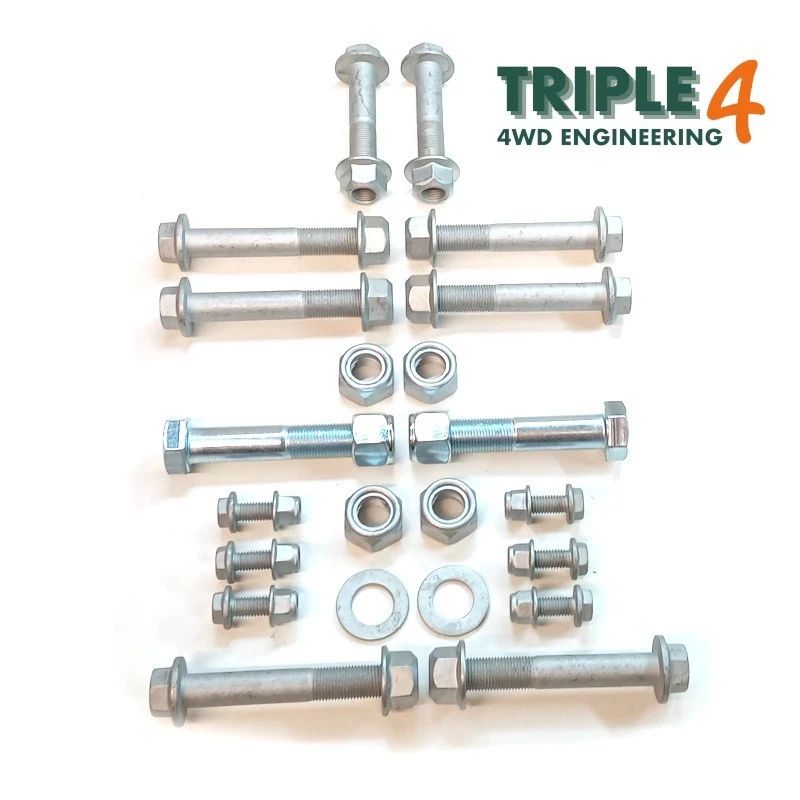 Land Rover Defender 2002-2009 Complete OEM Suspension Arm Flange Bolt Kit 