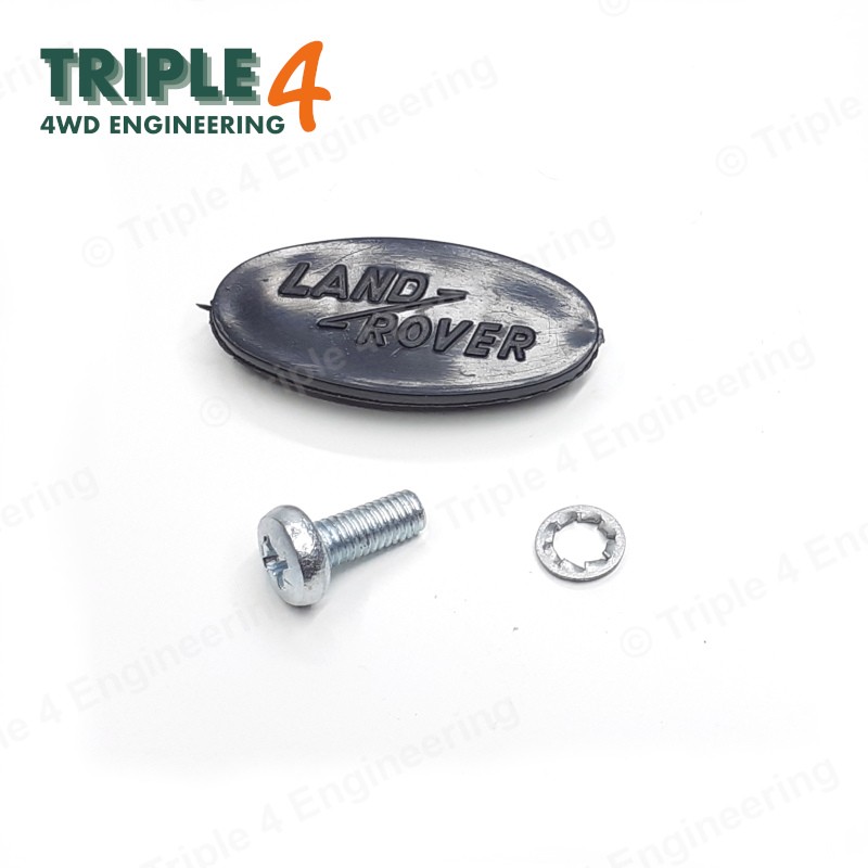 Dash Board End Grab Handle Badge with Screw a