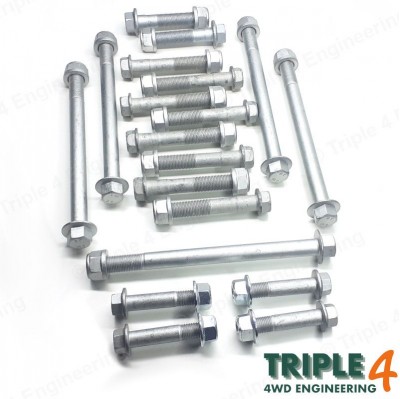Land Rover Discovery 2 Complete Suspension Bolt Kit inc Watts Linkage