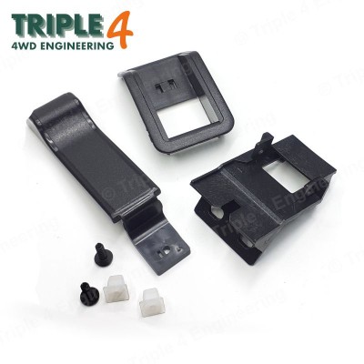 Door Lock Button Kit with Screws and Captive Inserts to fit all Defender Models