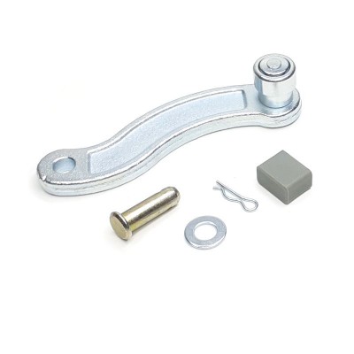 Land Rover Defender 1987-2016 Right Hand OEM Front Door Check Strap with Buffer & Clevis Pin
