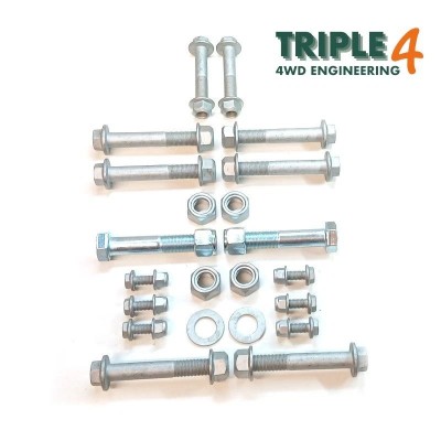 Land Rover Defender 1994-2002 Complete OEM Suspension Arm Flange Bolt Kit
