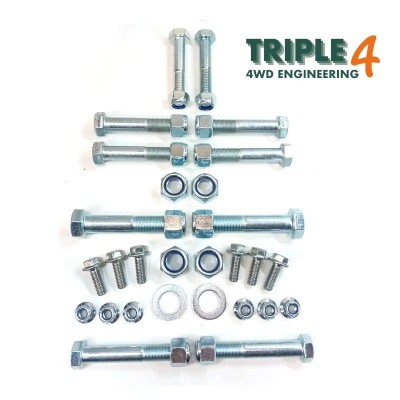 Land Rover Defender 1983-1993 Complete OEM Suspension Arm Bolt Kit